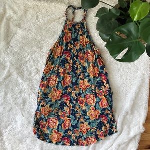 American Eagle Floral Summer Dress M Pockets